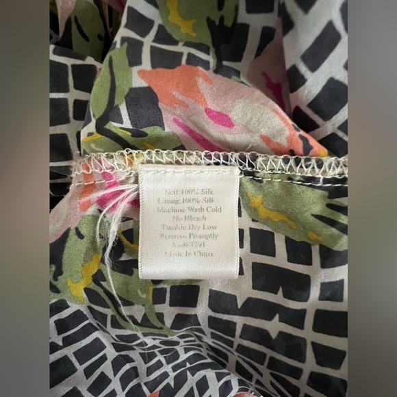 Johnny Was 100% silk dress - Picture 12 of 16